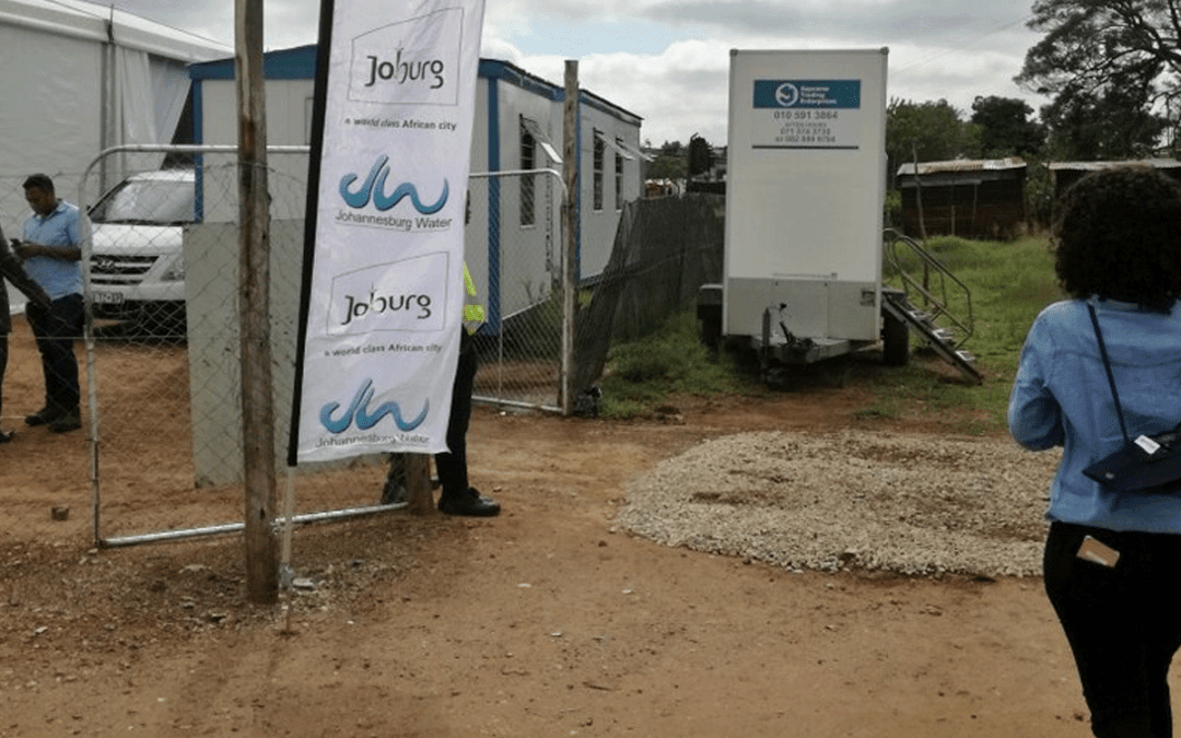 Households now serviced in Zamimpilo Informal Settlement