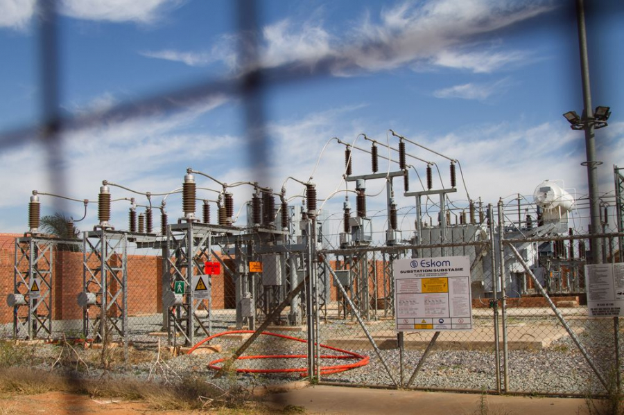 City Power Eikenhof Pump Station not on fire