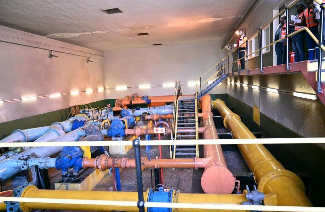 Johannesburg Water’s new Brixton reservoir and tower and Crosby pump station construction project to boost water supply